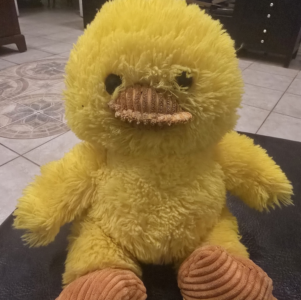 Yellow Plush Duck Toy
